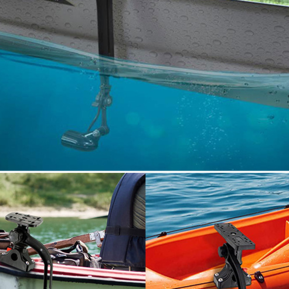 Fish Finder Portable - Uchwyt wspierający echosondę do łodzi rybackiej,