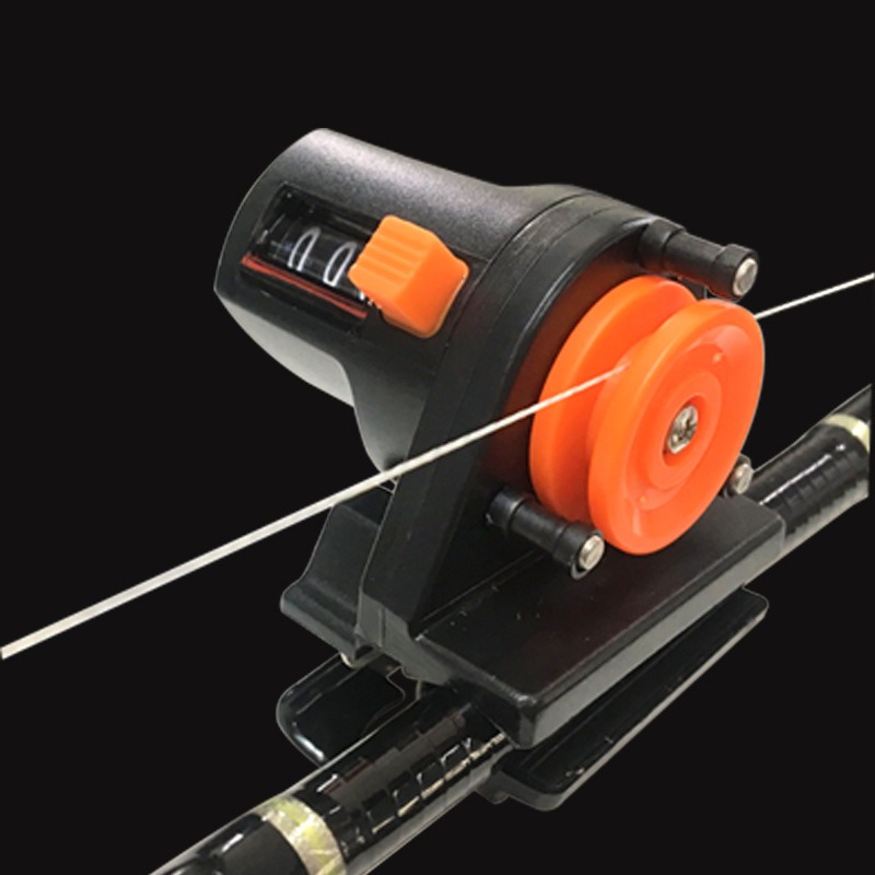 Fish Finder Transducer - Licznik żyłki wędkarskiej 0-999M Licznik głębokości