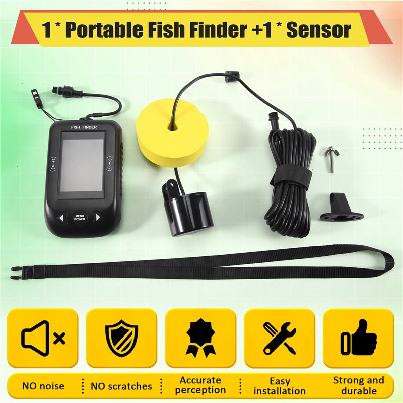 ABKV - Przenośny echosonda do  – Fish Finder Portable recenzja i cena