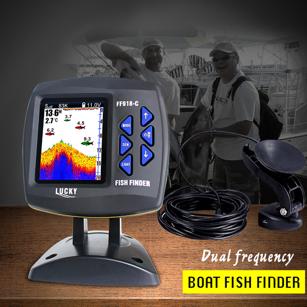 FF918-C100DS kolorowy ekran ec – Fish Finder Gps recenzja i cena