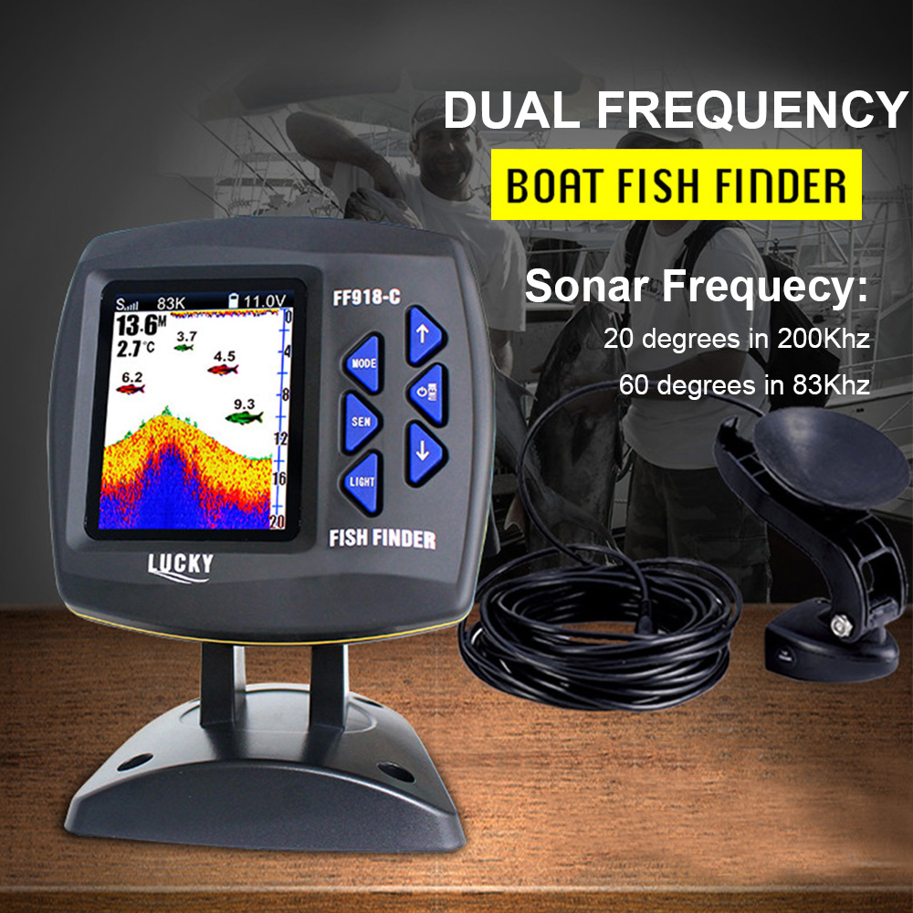 FF918-C100DS kolorowy ekran ec – Fish Finder Gps recenzja i cena